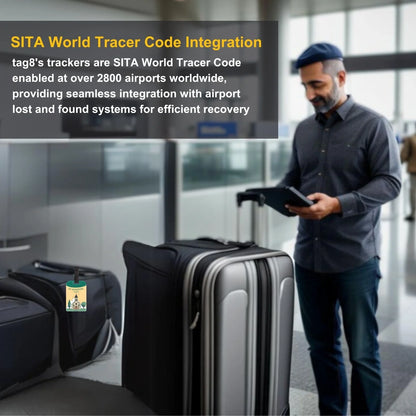 Smart Bag Security Tag - ST. Augustine FL [Pack 2]-4